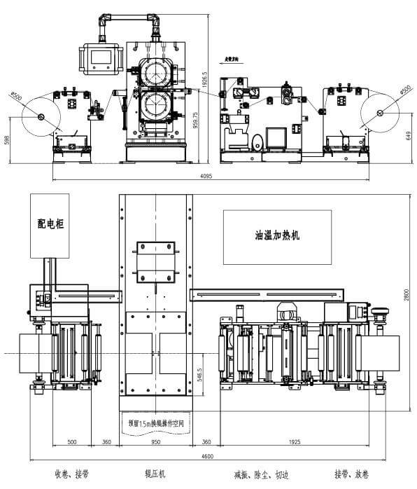 Battery Calender Machine