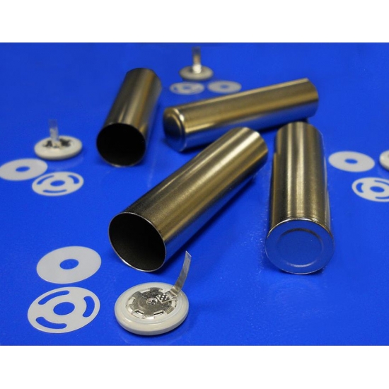 Stainless Steel Cylindrical Battery Cases With Anti Explosive Cap And Insulation O Ring Suppliers Price Stainless Steel Cylindrical Battery Cases With Anti Explosive Cap And Insulation O Ring For Sale